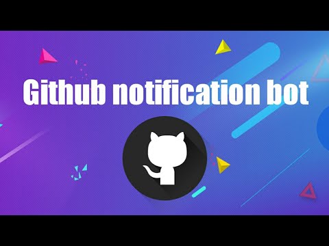 How to make github notification bot for discord in phone.