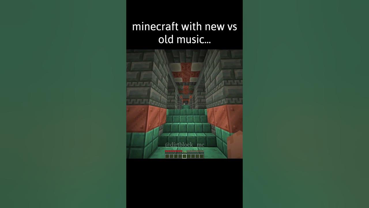 minecraft with new vs old music minecraft with new vs old music