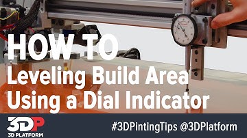 Leveling the 3D Printer Build Area - 3D Printing Tech Tips