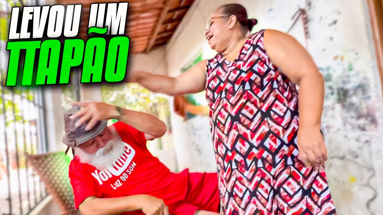 LUIZ DO SOM LEVOU UM TAPÃO NA OTHA DE DONA ZAZA | RECEBIDOS DO LUIZ DO SOM 
