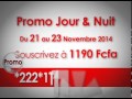 Malitel: Promo Jour & Nuit jusqu'au 23 Nov