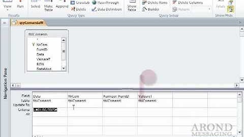 Using Access 2010 - Run an Update Query