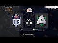 [RU] OG vs. Alliance BO3 - ESL One DPC EU Upper Division