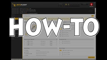 Betaflight Setup on F3 Brushed Flight Controller
