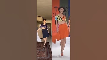 Trying to catwalk like Shalom Harlow!😭How did I do?😂
