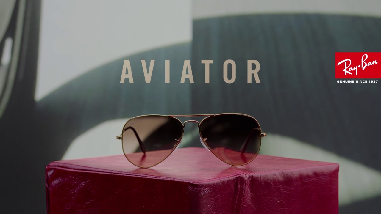 Ray-Ban Lunettes de Soleil AVIATOR GENUINESINCE1937