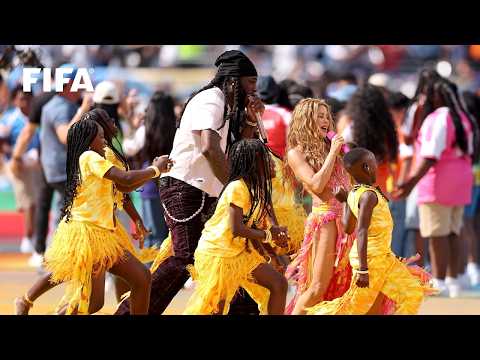 Shakira, Burna Boy & Triplets Ghetto Kids | Final Halftime Show | Full Performance