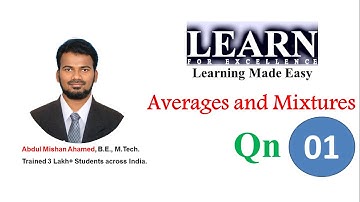 Averages Question 01 || Placement Specific Question || Abdul Mishan || Learn for Excellence