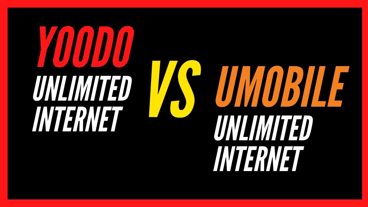 Yoodo Unlimited Internet Vs Umobile Unlimited Internet Yoodounlimitedinternet Youtube