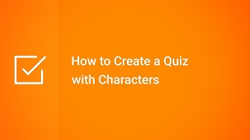 How to Create a Quiz with Characters