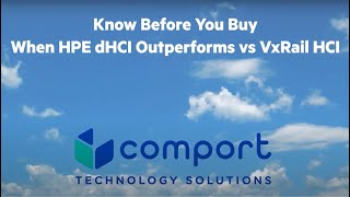 HPE dHCI vs VxRail HCI