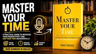 MASTER YOU TIME AUDIOBOOK | Book Summary in English #audiobook  #booksummary #timemanagement