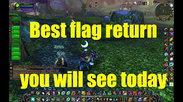 Best WSG flag return you will see today - World of Warcraft PvP - Morphious Xerolol - w/ Commentary