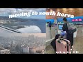 travel vlog: moving to south korea (epik spring 2022) 🌱