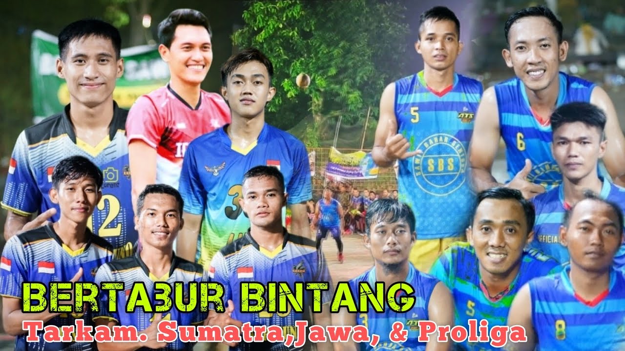 Bertabur bintang, Apin, Galang, Budi, Dimas,Dawam,Taufik, VS Yuriko, Cipan, Aziz, Catur,Yogi,Teguh.