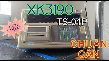 Calib | Hướng dẫn chuẩn cân - XK3190 - TS01P