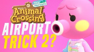 HOW To Get RARE Animal Crossing Villagers & Islands  NEW AIRPORT TRICK! (Animal Crossing Tips)