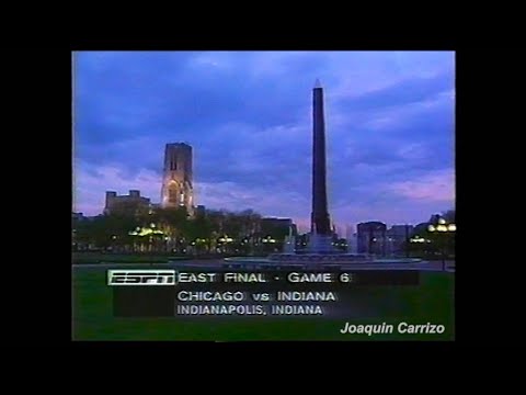 NBA Finales de Conferencia 1998: Indiana Pacers VS Chicago Bulls - 6to Partido (ESPN Latinoamérica)