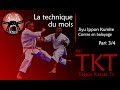 La technique du mois  jiyu ippon kumite  contre en balayage 34