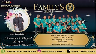 LiveStream Familys Group Edisi Jln Bulak Timur Cipayung - Depok Minggu 26 November 2023 (MALAM)