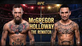 Max Holloway vs Conor McGregor 2: The Titanium Shin KO Concept (Ai Simulation)