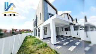 Bandar Kinrara BK8 Legasi 3 eigendom 2 verdiepingen eindkavel Nieuw huis 34x65 nabij paviljoen Bukit Jalil