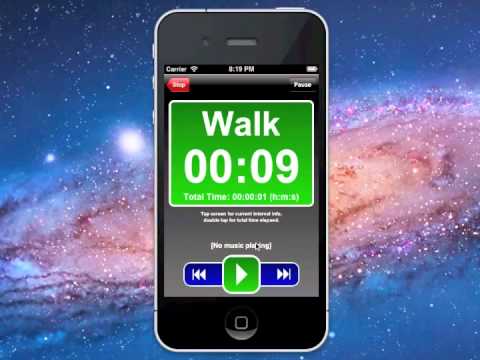Runners Interval Timer for iPhone and iPod Touch