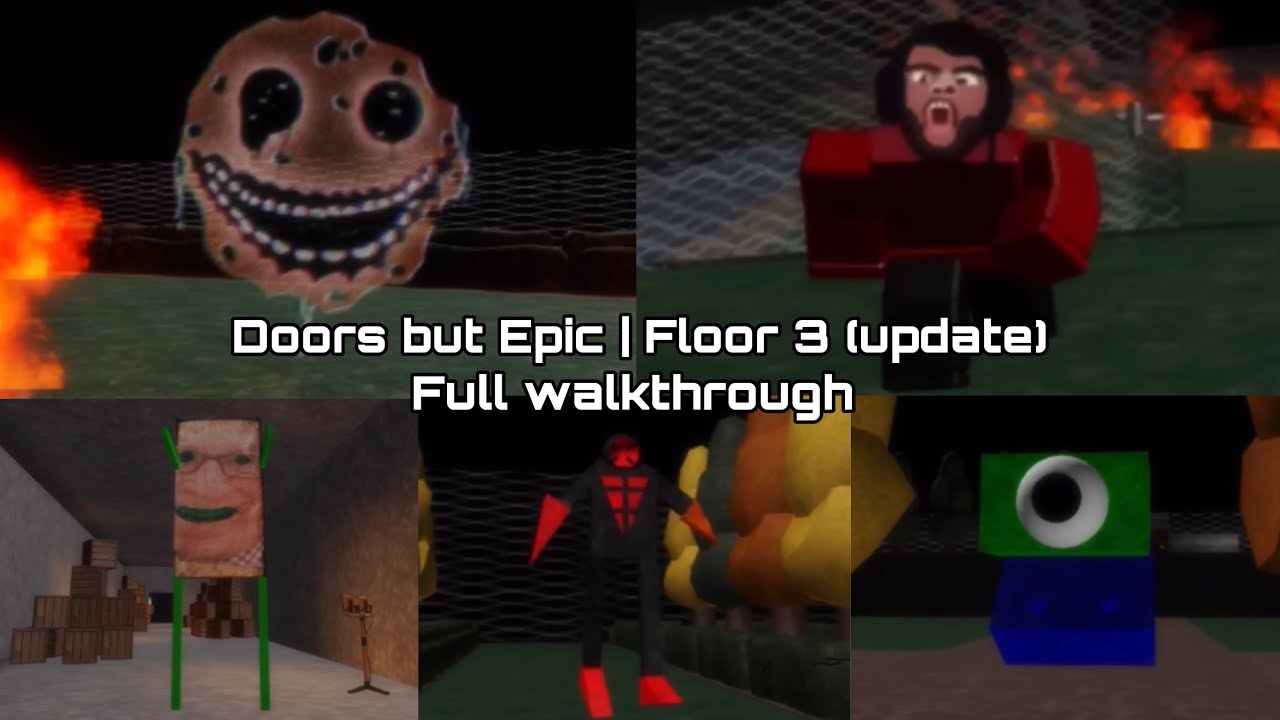 [Roblox] Doors but Epic (Floor 3) update Full Gameplay YouTube