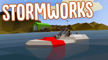 Stormworks Build and Rescue - Saving Lives And Building Vehicles! - Stormworks Gameplay Part 1