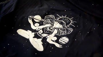 Dye Discharge Screen Printing Process Video