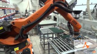 robotic cell with fravol edge banding