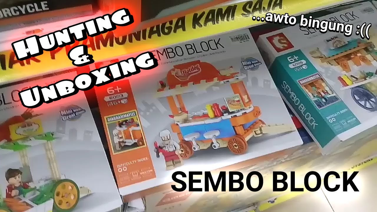 Lego Sembo Block 607050 Famous Car - Unoffical Lego Speed Build Review. 
