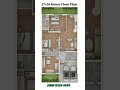 27x54 House Plan | 6 Marla House Plan | Home Design #houseplan #housedesign