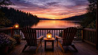 The Lake Balcony at Twilight