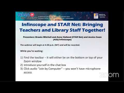 Infiniscope and STAR Net: Bringing Teachers and Library Staff Together!