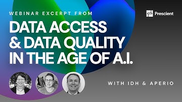 Webinar Excerpt: Data Access for Distributed Industrial Systems | Prescient x IDH x Aperio