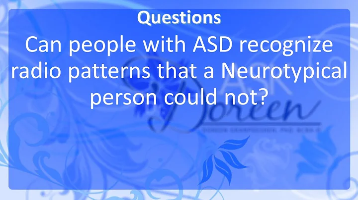 Ask Dr. Doreen: Pattern Recognition
