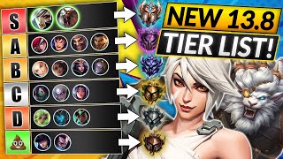 NEW Patch 13.8 TIER LIST (UPDATED!) - BEST META Champions to MAIN - LoL Update Guide