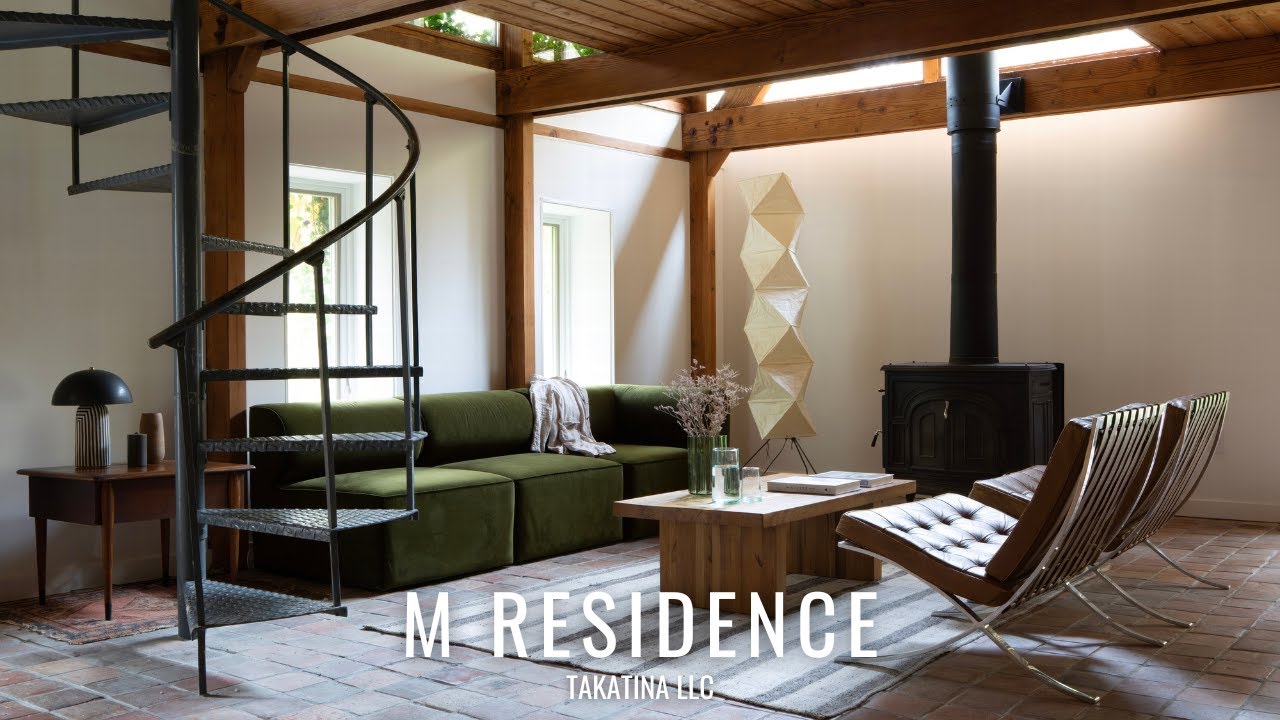A Mid-Century Home into a Modern Forest Retreat | M Residence - YouTube