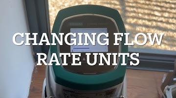 SIEMENS FMT020 - FMS500 - FM520. How to change volume flow/flow rate units M3/h to L/S. By Mercom WP