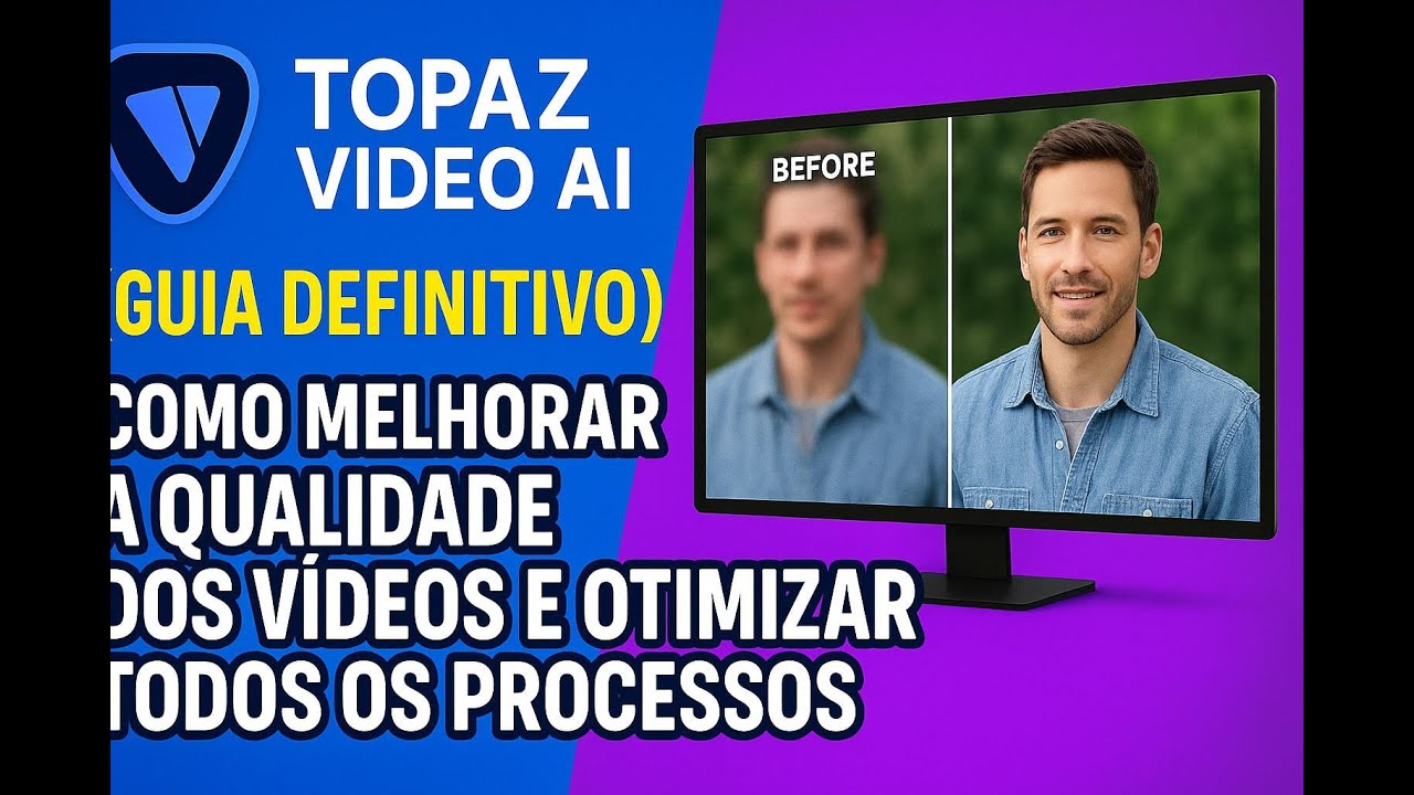 (Topaz Video AI) Como melhorar a qualidade dos videos e otimizar ...