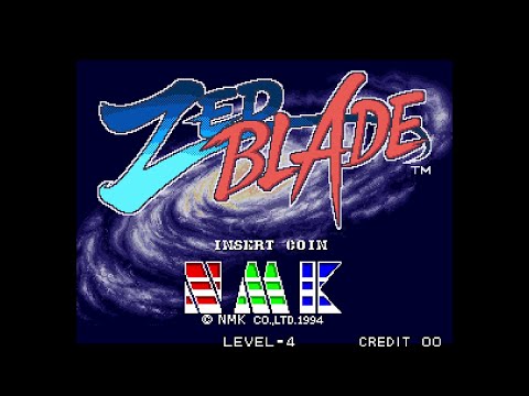 Zed Blade (作戦名ラグナロク). [Arcade SNK - NeoGeo]. 1CC. LVL-4