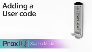 Adding a user code