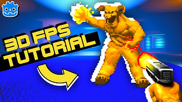 How To Make a 3D FPS GAME In Godot! [Complete Course]