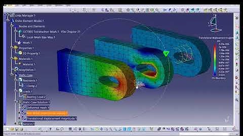 How to apply Bearing load in Catia | Bearing Load in Catia | Catia Tutorial