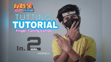 Tutting Tutorial in 2 min. [ Finger Tutting Combo ]