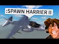 War tycoon funny moments harrier jump jet