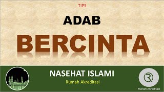 ADAB BERCINTA