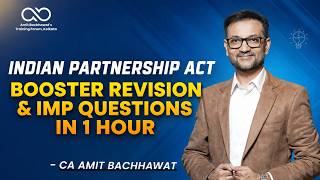 Indian Partnership Act 1932 | Complete Revision in One Video | Law Exams