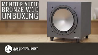 Unboxing: Monitor Audio BronzeW10 Gen 6 Subwoofer - YouTube